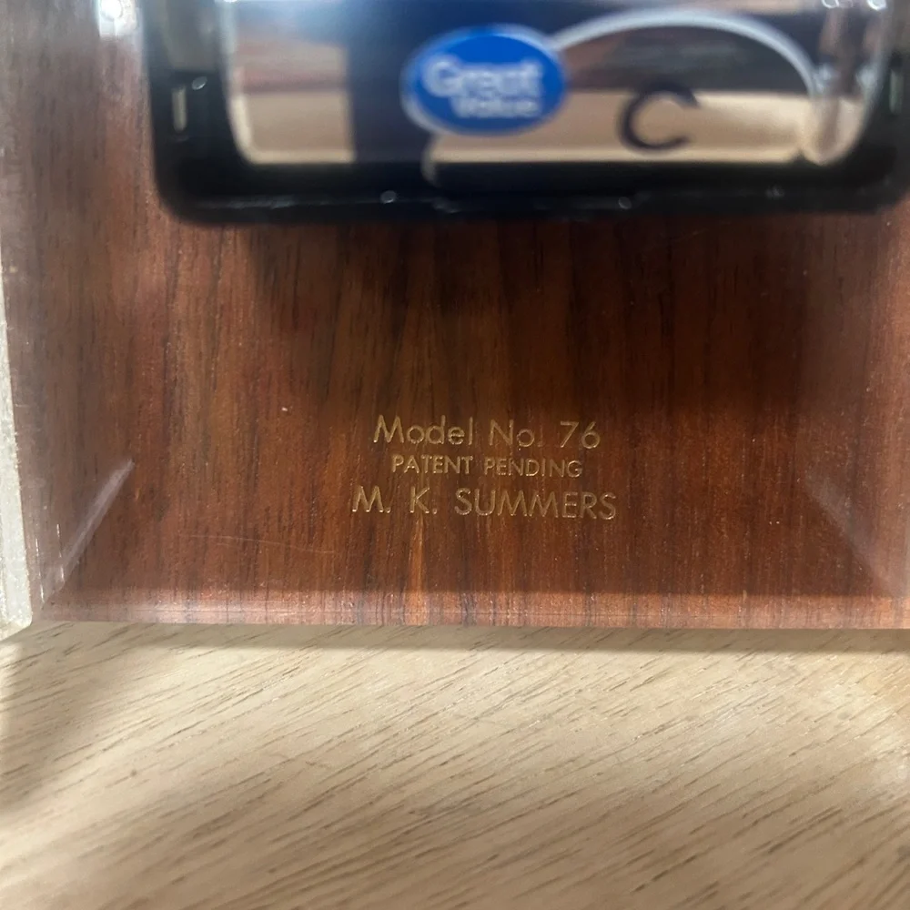 RARE-Limited Edition 1976 Marion Kay Clock, Model 76 M.K.Summers “Bicentennial”